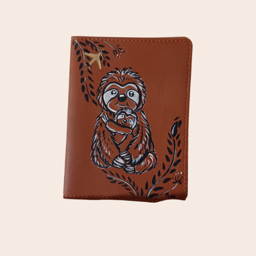 Pochette Papier et Passeport Paresseux