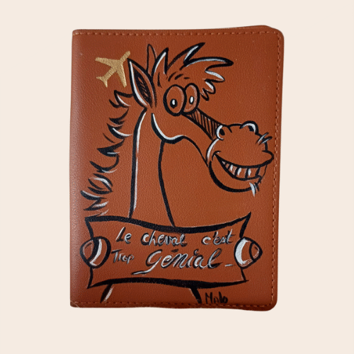Pochette Papier et Passeport Cheval