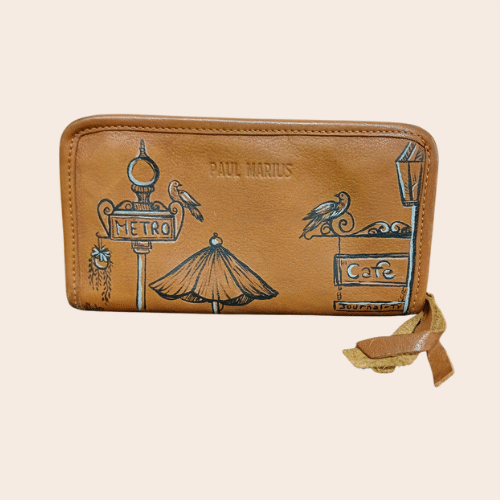 Maxi portefeuille - monnaie Café