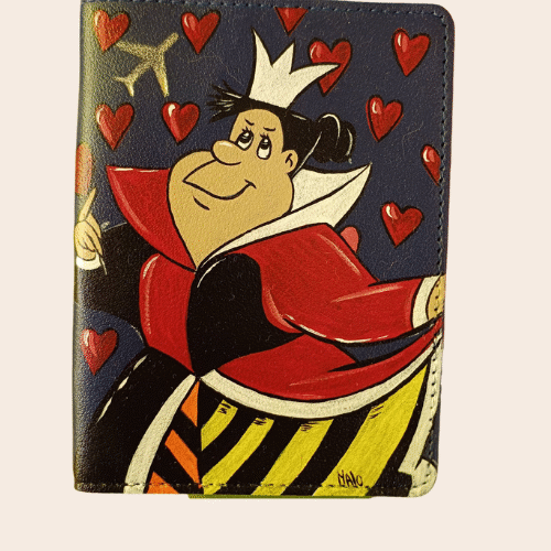 Pochette Papier et Passeport Reine de Cœur