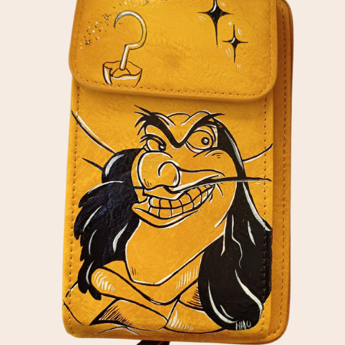 Pochette téléphone Capitaine Crochet