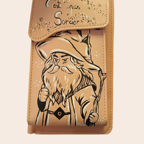 Pochette téléphone Sorcier