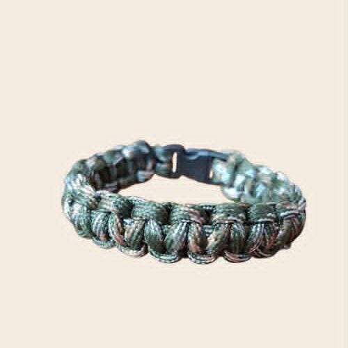 Bracelet en macramé avec Fermoir