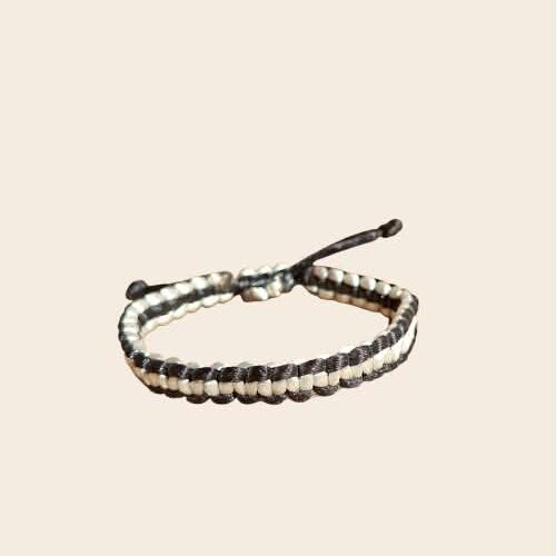 Bracelet en macramé réglable