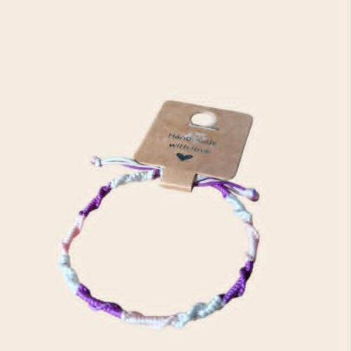Bracelet en macramé réglable
